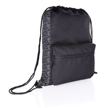 Impact AWARE rPET Reflective Drawstring Backpack - Image 2