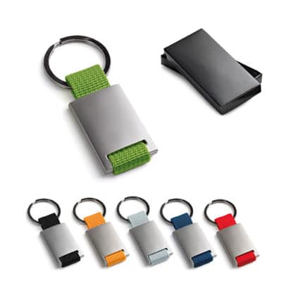 Web Strap Metal Key Ring - Image 5