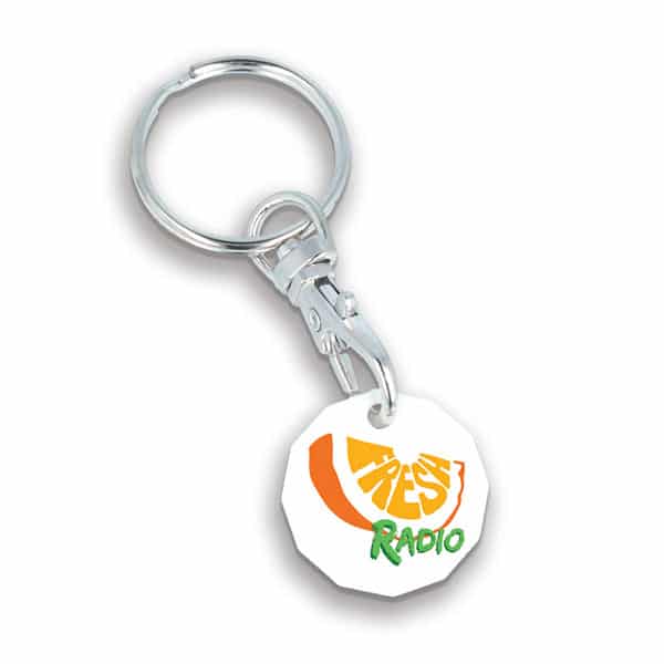 Any Shape Recycled 45mm Keyrings