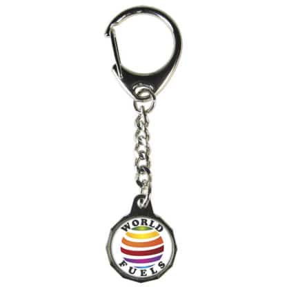 Trolley Token Key Ring With Chain - Image 2