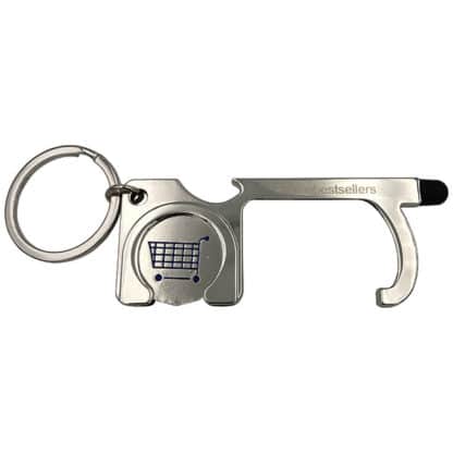Zinc Alloy No Touch Tool with Trolley Token - Image 2