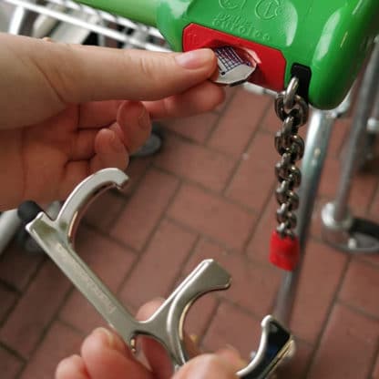Zinc Alloy No Touch Tool with Trolley Token - Image 8