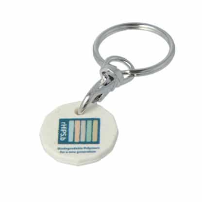 Eco Plastic Trolley Token Key Ring