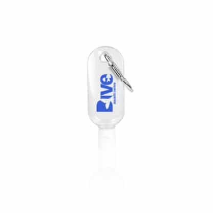 30ml Hand Sanitiser with Carabiner Clip