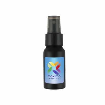 Black Aluminium 30ml Hand Sanitiser Spray