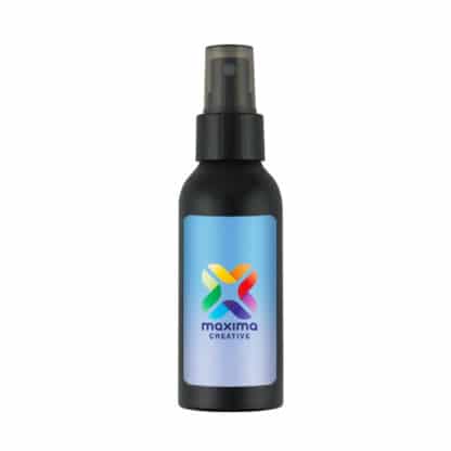 Black Aluminium 100ml Hand Sanitiser Spray - Image 2