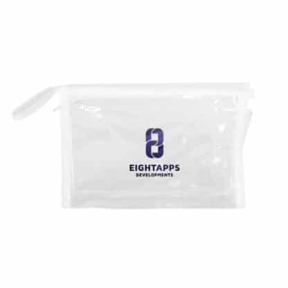Travel Pouch with 5 Empty Bottles