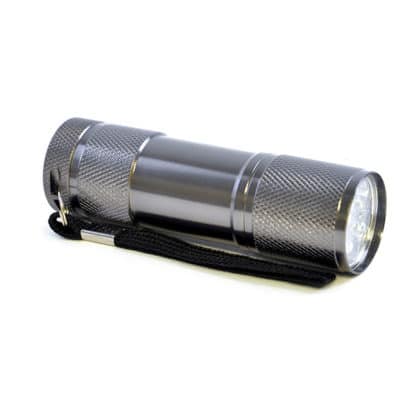Metal 9 LED Torch - Image 6