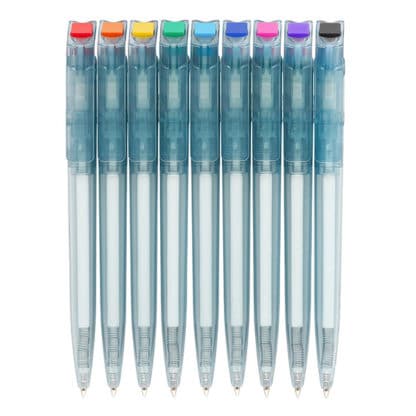 Green & Good Litani Bottle Pen - Clear Blue - Image 6