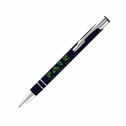 Contour Metal Soft Ballpen - Engraved