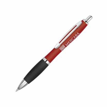 Contour Metal Soft Ballpen - Engraved - Image 3