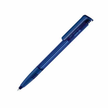 Senator Super Hit Clear Plastic Ballpen with Soft Grip - Image 3