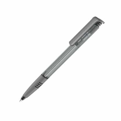 Senator Super Hit Clear Plastic Ballpen with Soft Grip - Image 9