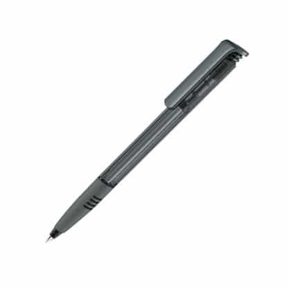 Senator Super Hit Clear Plastic Ballpen with Soft Grip - Image 8