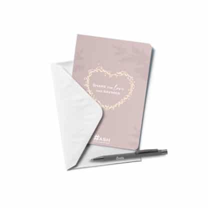 Greetings Card with Ergo Soft Balpen - Image 2