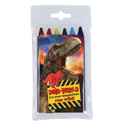 Pack of 6 Half Length Crayons