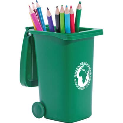 Recycled Wheelie Bin Pen Pot - Image 3