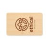 RFID Anti-Skimming Card in Bamboo Case