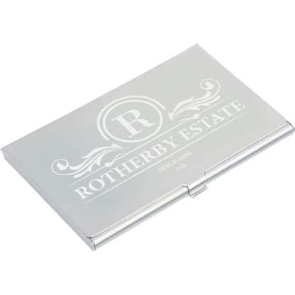 Aluminium Business Card Holder - Engraved