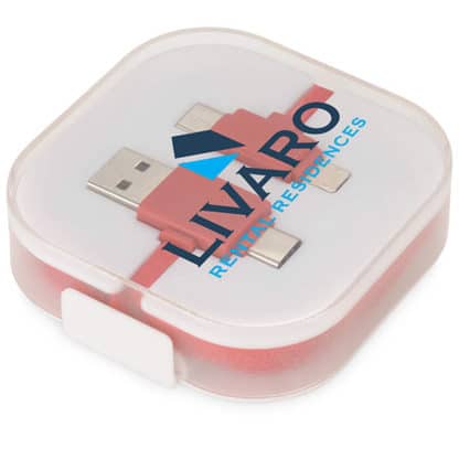 Avenue Colour Pop Charging Cable With Case - Image 3