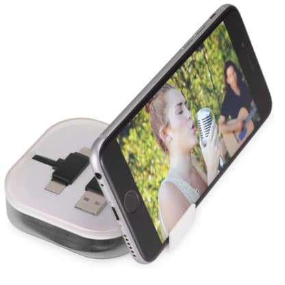 Avenue Colour-Pop Charging Cable With Case - Full Colour