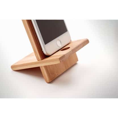 Bamboo Phone Stand - Image 2