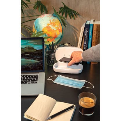 UV-C Steriliser Box with 5W Wireless Charger - Image 3