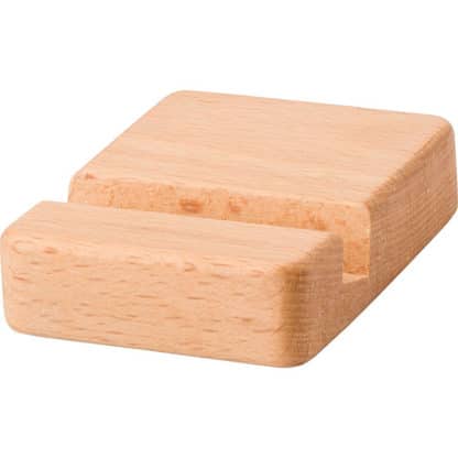 Solid Beech Wood Phone Holder